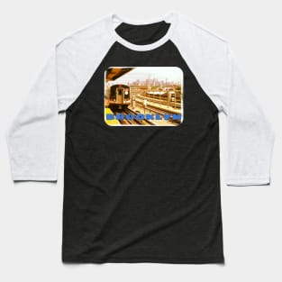 F Train Baseball T-Shirt